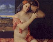 Giovanni Bellini Young Woman at her Toilet oil painting on canvas